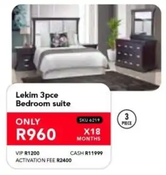Astra Furnishers Lekim Bedroom suite offer