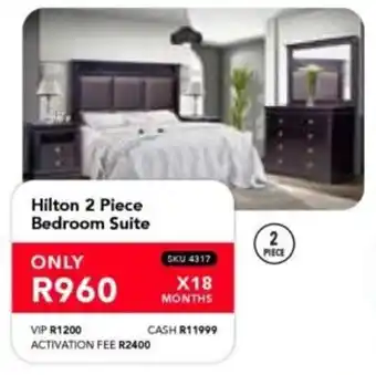 Astra Furnishers Hilton Bedroom Suite offer