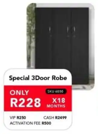 Astra Furnishers Special 3Door Robe offer