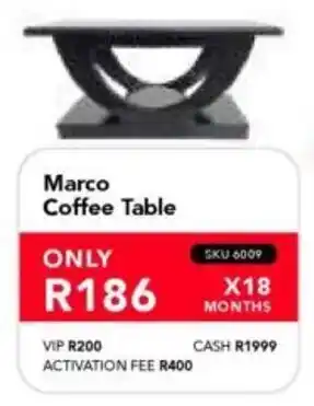 Astra Furnishers Marco Coffee Table offer