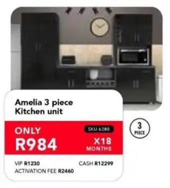 Astra Furnishers Amelia Kitchen unit offer