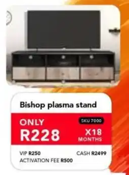 Astra Furnishers Bishop plasma stand offer