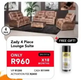 Astra Furnishers Zady Lounge Suite offer