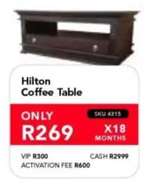Astra Furnishers Hilton Coffee Table offer