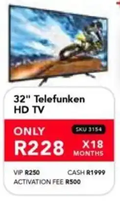 Astra Furnishers Telefunken 32" HD TV offer