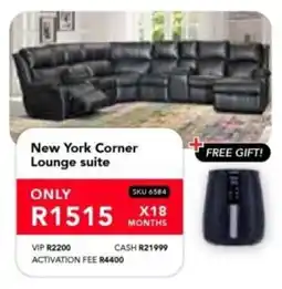 Astra Furnishers New York Corner Lounge suite offer
