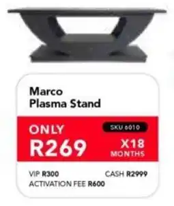 Astra Furnishers Marco Plasma Stand offer