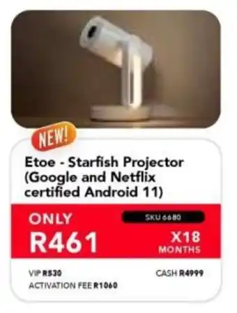 Astra Furnishers Etoe Starfish Projector offer