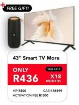 Astra Furnishers Mora 43" Smart TV offer