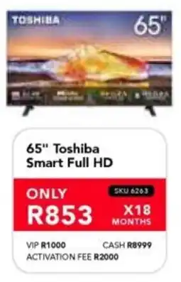 Astra Furnishers Toshiba 65" Smart Full HD offer