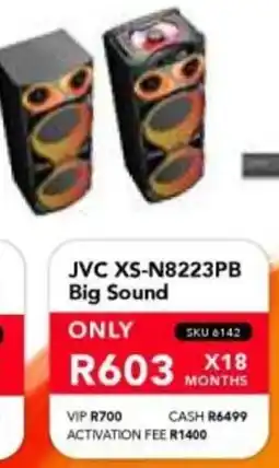 Astra Furnishers JVC XS-N8223PB Big Sound offer