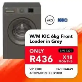 Astra Furnishers KIC W/M Front Loader in Grey offer