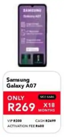 Astra Furnishers Samsung Galaxy A07 offer