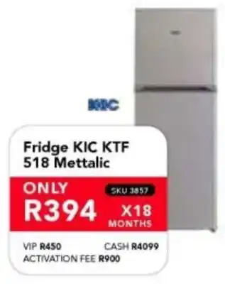Astra Furnishers KIC Fridge KTF 518 Mettalic offer