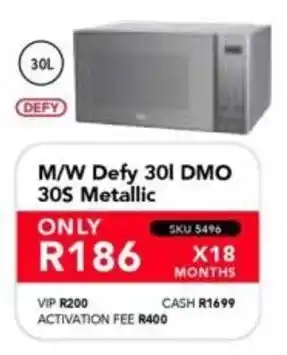 Astra Furnishers DEFY M/W DMO 30S Metallic offer