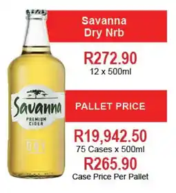 Johnny's Liquor Hypermarket Savanna Dry Nrb offer