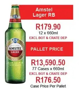 Johnny's Liquor Hypermarket Amstel Lager RB offer