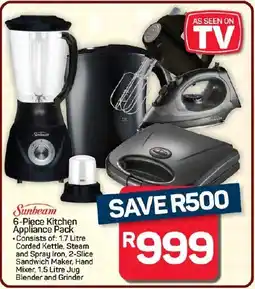 Pick n Pay Hypermarket Sunbeam Kitchen Appliance Pack offer