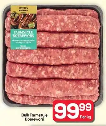 Pick n Pay Hypermarket Bulk Farmstyle Boerewors offer