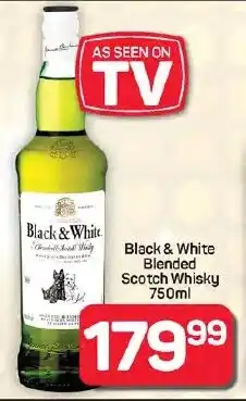 Pick n Pay Hypermarket Black & White Blended Scotch Whisky offer