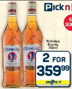 Pick n Pay Hypermarket Richelieu Brandy offer