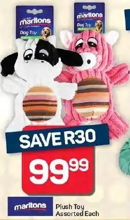 Pick n Pay Hypermarket Marltons Plush Toy offer