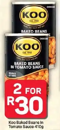 Pick n Pay Hypermarket Koo Baked Beans In Tomato Sauce offer