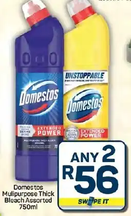 Pick n Pay Hypermarket Domestos Mulipurpose Thick Bleach Assorted offer