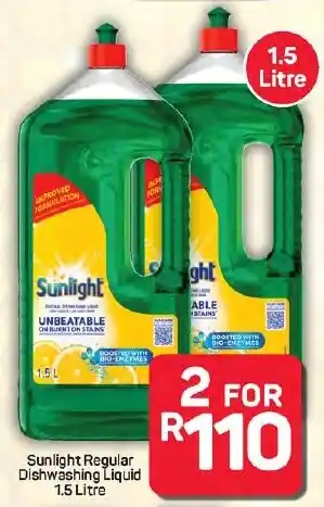 Pick n Pay Hypermarket Sunlight Regular Dishwashing Liquid offer