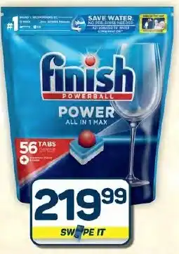 Pick n Pay Hypermarket Finish Regular or Quantum All in One Doy or Ultimate Plus Dishwasher Tablets Assorted offer