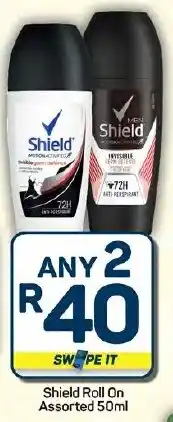 Pick n Pay Hypermarket Shield Roll On Assorted offer