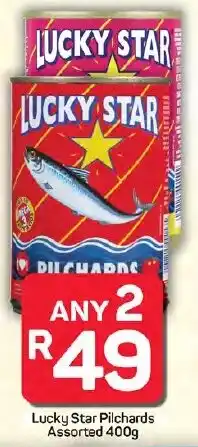 Pick n Pay Hypermarket Lucky Star Pilchards Assorted offer