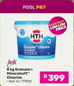 Game HTH Granular+ Mineralsoft Chlorine offer