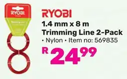 Game RYOBI Trimming Line offer