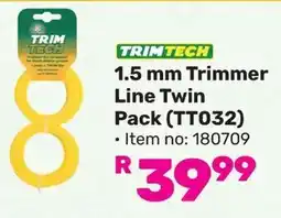 Game TRIM TECH 1.5 mm Trimmer Line Twin Pack offer