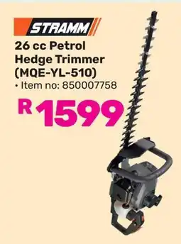 Game STRAMM 26 cc Petrol Hedge Trimmer offer