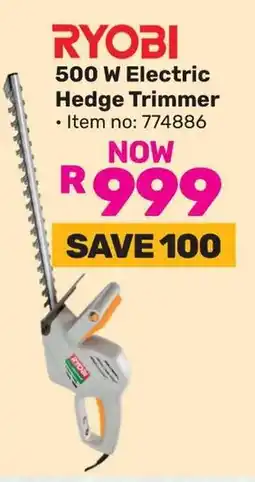 Game RYOBI 500 W Electric Hedge Trimmer offer