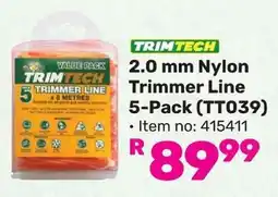 Game TRIMTECH Nylon Trimmer Line offer