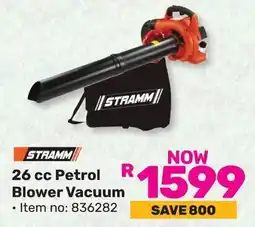 Game STRAMM 26 cc Petrol Blower Vacuum offer
