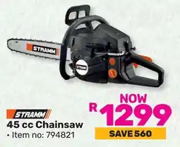 Game STRAMM 45 cc Chainsaw offer