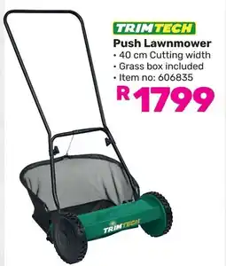 Game TRIMTECH Push Lawnmower offer