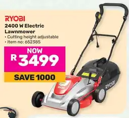 Game RYOBI 2400 W Electric Lawnmower offer