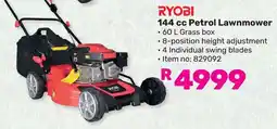 Game RYOBI 144 cc Petrol Lawnmower offer
