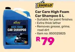 Game Shield Car Care High Foam Car Shampoo offer