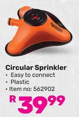Game Garden Master Circular Sprinkler offer