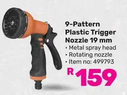 Game Garden Master 9-Pattern Plastic Trigger Nozzle offer