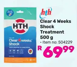 Game HTH Clear 4 Weeks Shock offer
