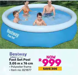 Game Bestway Fast Set Pool offer