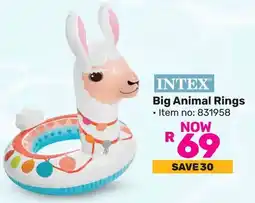 Game INTEX Big Animal Rings offer