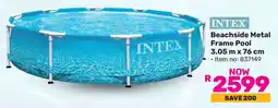 Game INTEX Beachside Metal Frame Pool offer